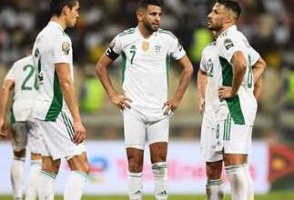 مباراة منتخب الجزائر أمام منتخب موريتانيا في الجولة الثالثة من بطولة أمم أفريقيا